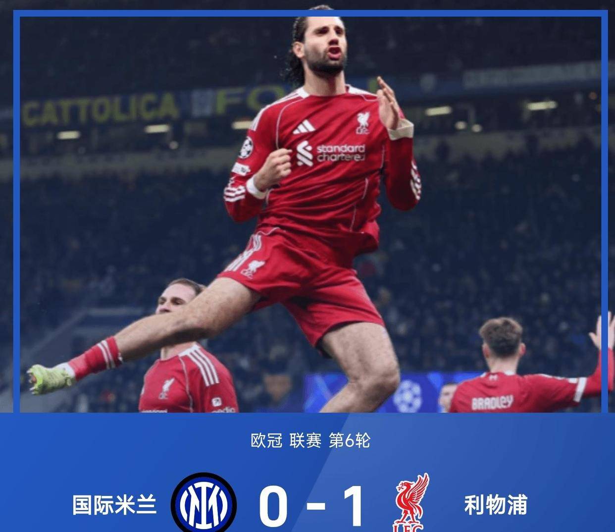 利物浦0-2大败：紧追亚特兰大的简单介绍